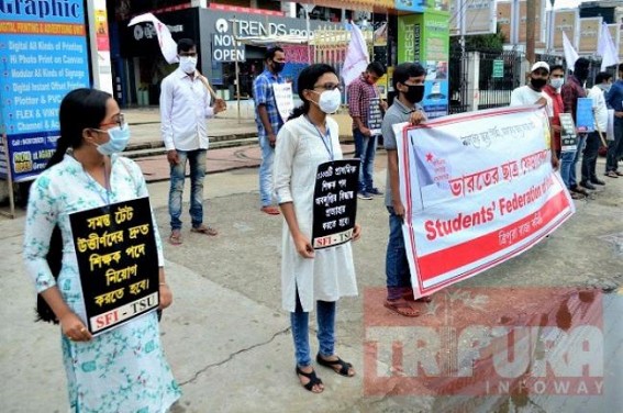 ‘Abolishment of over 3000 teaching posts is another attack on State Education system in Tripura’ : SFI ‘Abolishment of over 3000 teaching posts is another attack on State Education system in Tripura’ : SFI